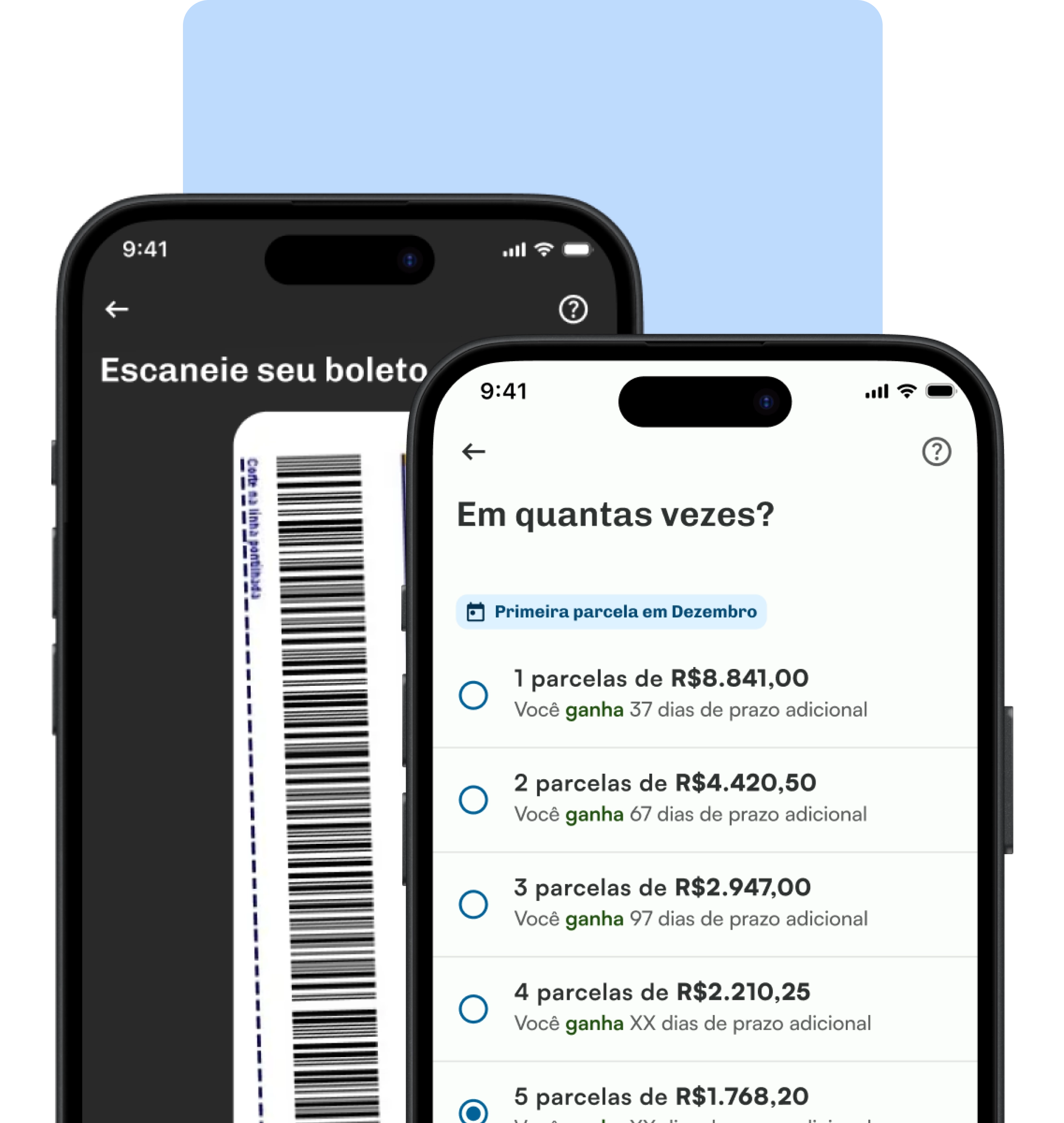 Cartão e app da robbin